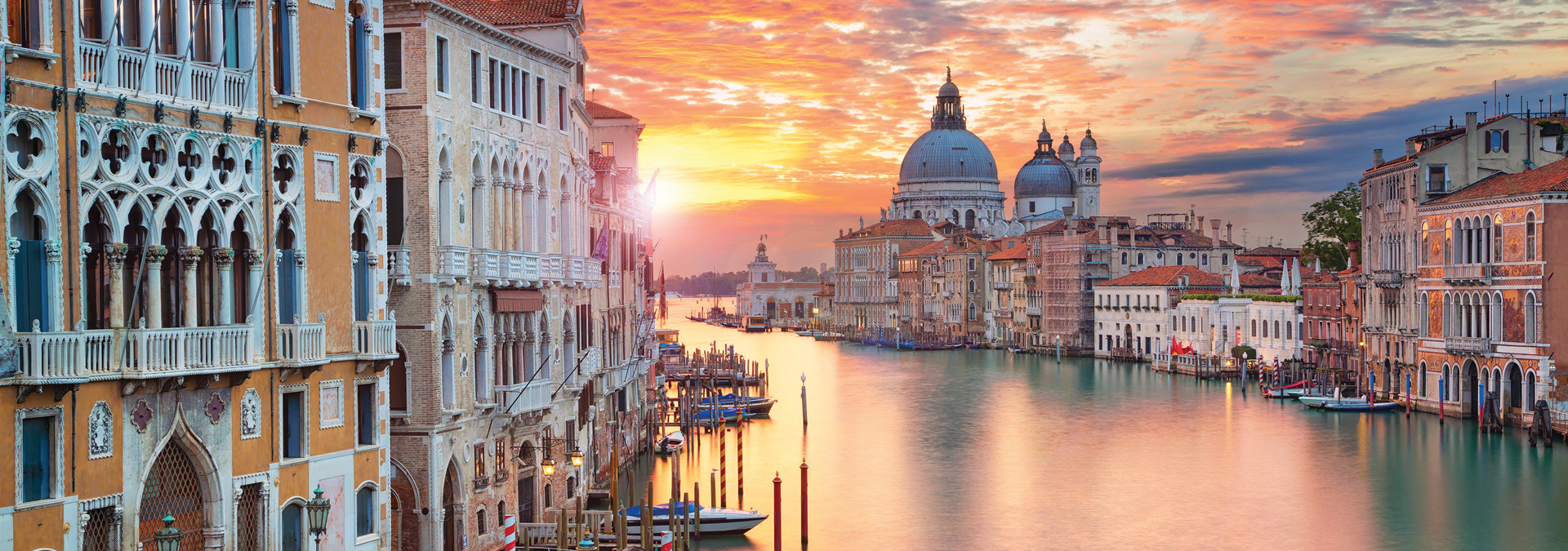 Sunrise in Venice, Italy